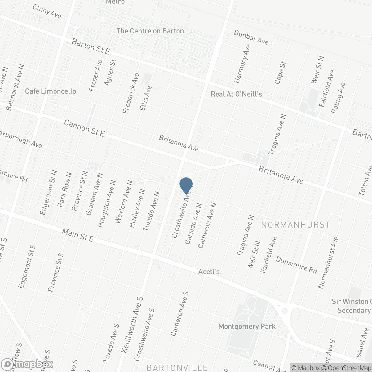 123 CROSTHWAITE AVENUE N, Hamilton, Ontario L8H 4V4